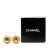 Chanel AB Chanel Gold Gold Plated Metal CC Clip On Earrings France