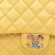 Chanel Yellow Medium Quilted Metallic Lambskin Precious Jewel Single Flap France