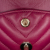 Chanel AB Chanel Pink Lambskin Leather Leather Small Classic Chevron Lambskin Double Flap France