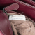 Bottega Veneta B Bottega Veneta Red Burgundy Calf Leather Small Intrecciato Roma Satchel Italy