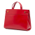 Saint Laurent AB Saint Laurent Red Calf Leather Small Manhattan Shopper Satchel Italy