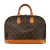 Louis Vuitton B Louis Vuitton Brown Monogram Canvas Canvas Monogram Alma PM France