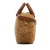 Celine AB Celine Brown Beige Fur Natural Material Shearling Heart Satchel Italy