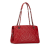 Chanel B Chanel Red Caviar Leather Leather CC Petite Caviar Soft Tote Italy