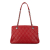 Chanel B Chanel Red Caviar Leather Leather CC Petite Caviar Soft Tote Italy