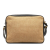 Gucci AB Gucci Brown Beige with Black Canvas Fabric Horsebit 1955 Flap Pocket Camera Bag Italy