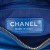 Chanel B Chanel Blue Tweed Fabric Small Gabrielle Crossbody Italy