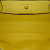 Salvatore Ferragamo AB Ferragamo Yellow Calf Leather Trifolio Long Top Handle Italy