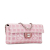 Chanel B Chanel Pink Nylon Fabric New Travel Line East West Flap France