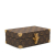 Louis Vuitton B Louis Vuitton Brown Monogram Canvas Canvas Monogram Coffret Domino Trunk Case France