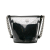 Chanel B Chanel Black PVC Plastic Crumpled Calfskin Camellia Bucket France