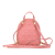 Christian Dior AB Dior Pink Lambskin Leather Leather Mini Cannage Dioramour Backpack Italy