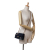 Chanel B Chanel Blue Navy with Black Cotton Fabric Mini Rectangular Classic Jersey Sailor Single Flap Italy