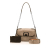 Givenchy AB Givenchy Brown Light Brown Calf Leather Small Crinkled skin ID Convertible Bag Italy