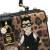 Dolce&Gabbana AB Dolce & Gabbana Brown Calf Leather Leopard Embroidered Box Satchel Italy