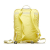 Gucci B Gucci Yellow Nylon Fabric Blind For Love Backpack Italy