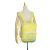 Gucci B Gucci Yellow Nylon Fabric Blind For Love Backpack Italy