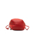 Saint Laurent B Saint Laurent Red Calf Leather Mini Teddy Bucket Italy