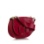 Salvatore Ferragamo B Ferragamo Red Calf Leather Vara Shoulder Bag Italy