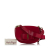 Salvatore Ferragamo B Ferragamo Red Calf Leather Vara Shoulder Bag Italy