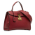 Christian Dior B Dior Red Calf Leather DiorAddict Top Handle Bag Italy