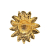 Chanel B Chanel Gold Gold Plated Metal Lion Pin Brooch France