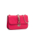 Valentino B Valentino Red Calf Leather Small Rockstud Glam Lock Shoulder Bag Italy