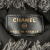 Chanel AB Chanel Gray Charcoal Denim Fabric Mini Mood Bucket with Chain France