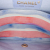 Chanel Multi Lambskin Leather Leather Medium Classic Printed Lambskin Watercolor Double Flap France