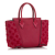 Louis Vuitton B Louis Vuitton Red Calf Leather Veau Cachemire W Tote BB France