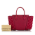 Louis Vuitton B Louis Vuitton Red Calf Leather Veau Cachemire W Tote BB France