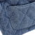 Chanel AB Chanel Blue Denim Fabric Mini Quilted Camellia Sweetheart Flap Italy