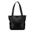 Chanel B Chanel Black Lambskin Leather Leather Embossed Lambskin CC Tote Italy