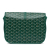 Goyard AB Goyard Green Coated Canvas Fabric Goyardine Belvedere II MM France