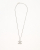 Chanel Coco Mark Rhinestone Necklace