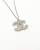 Chanel Coco Mark Rhinestone Necklace