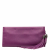 Gucci Nouveau Purple Leather Clutch Black Bamboo