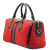 Gucci Ophidia Medium Suede Top Handle Boston Bag Red