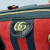 Gucci Ophidia Medium Suede Top Handle Boston Bag Red