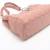 Christian Dior Shoulder Bag Cannage Leather Pink