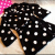 Victoria's Secret PINK Cozy Robe Black White Polka Dot - Fleece, Liebe, Polka Dot, Schlafanzug, Schlafsaal