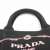 Prada Canapa Canvas 2 way tote Black