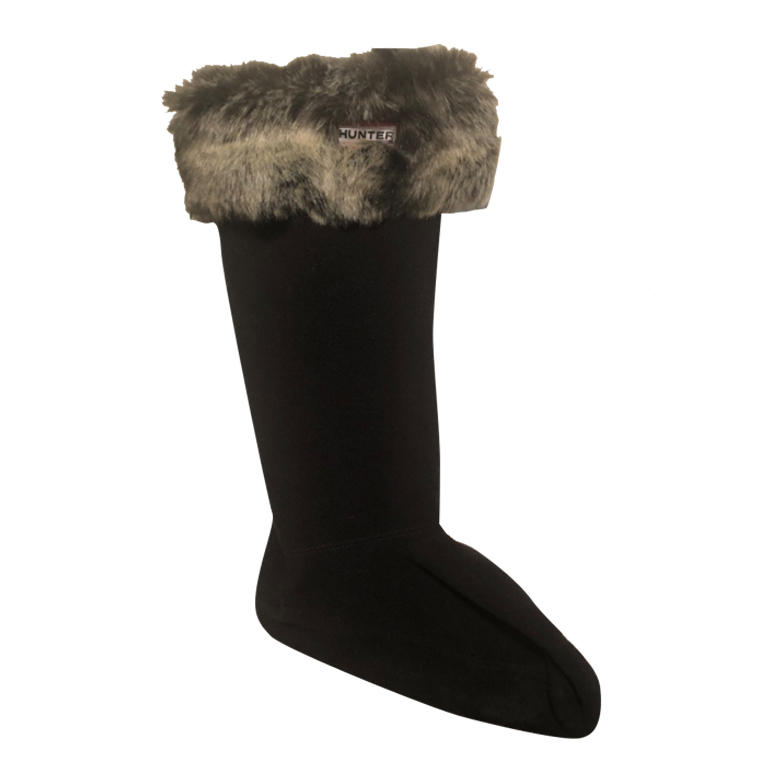 Faux fur hunter deals boot socks