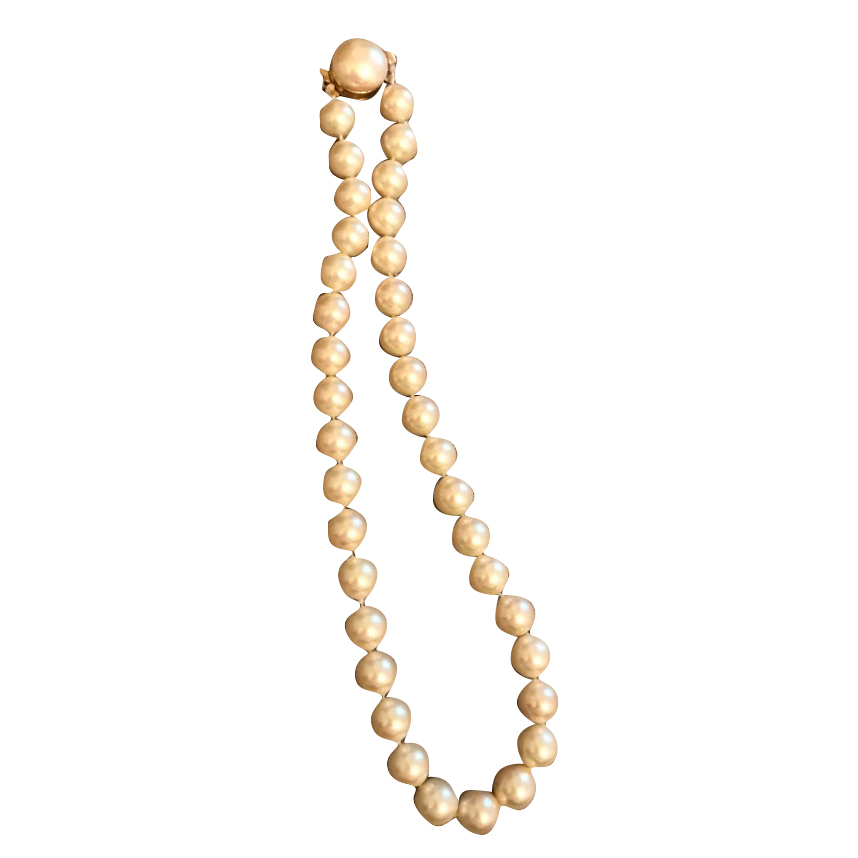 Dior Christian Dior pearl necklace  Grailed