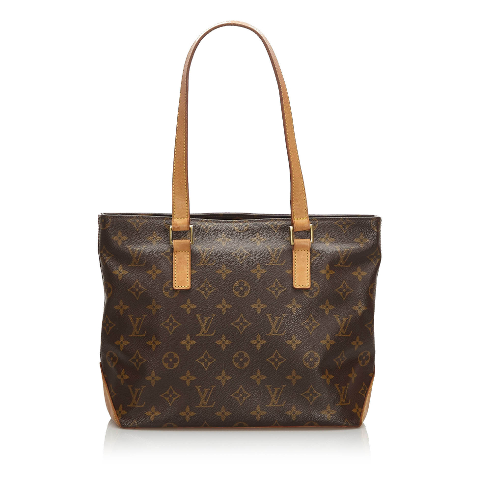 Louis Vuitton B Louis Vuitton Brown Monogram Canvas Canvas Monogram Cabas Piano France