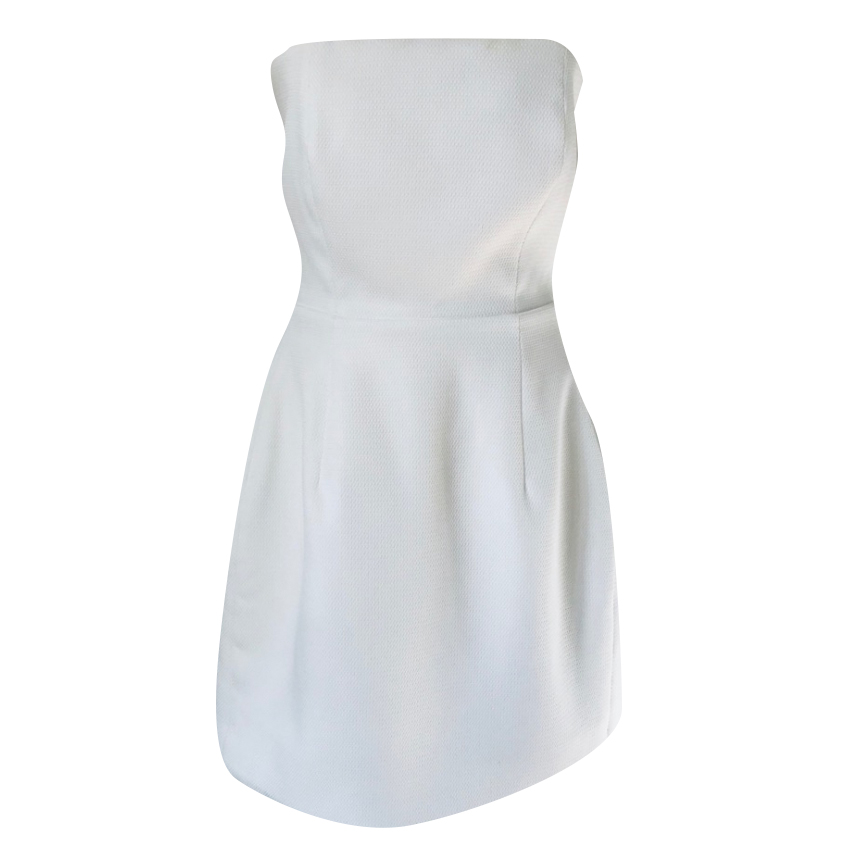 Mini robe blanche Sandro Ferrone MyPrivateDressing