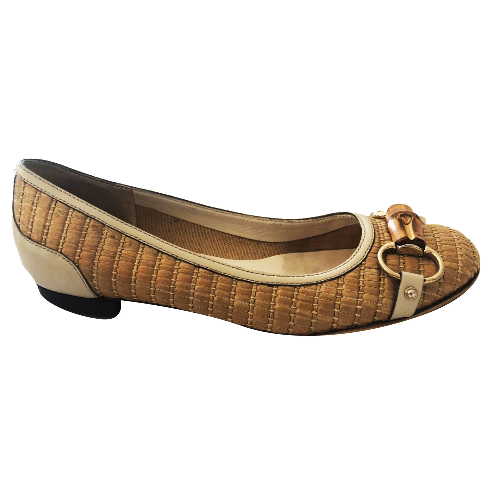 bamboo ballet flats