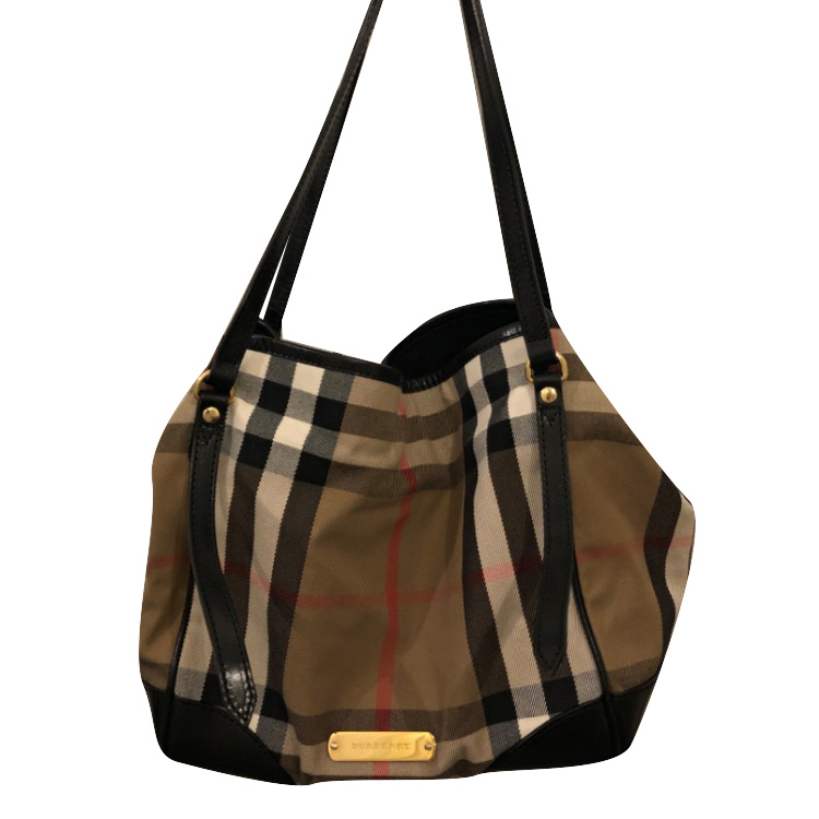 Sac cuir et toile Burberry MyPrivateDressing