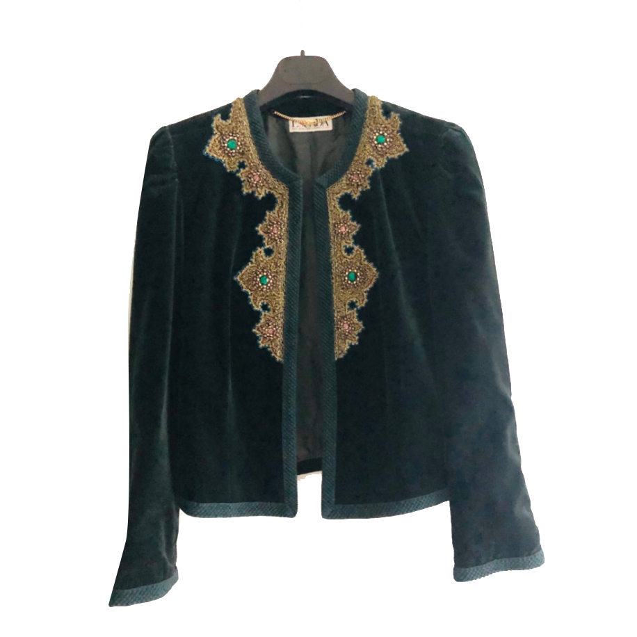 70s velvet jacket