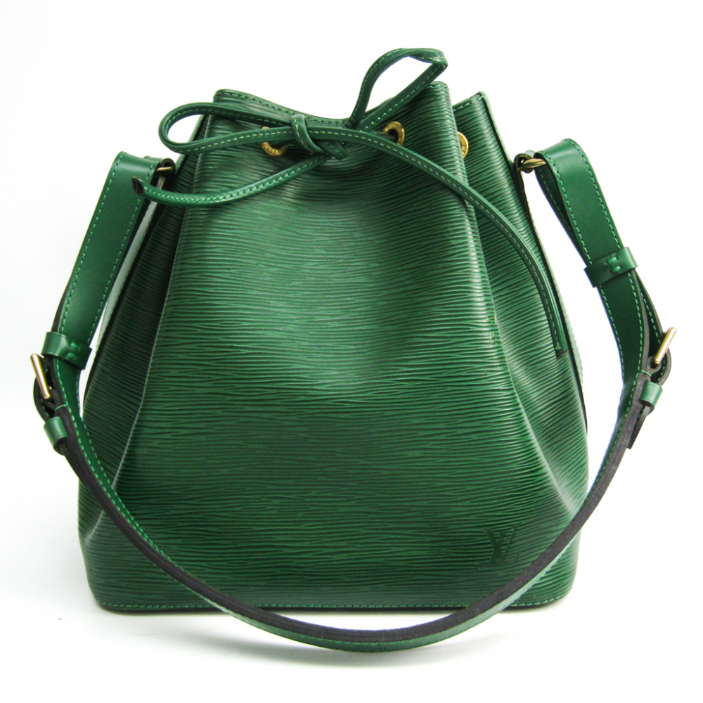 Louis Vuitton Epi Petit Noe M44104 Women's Shoulder Bag Borneo Green